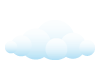 Mostly cloudy