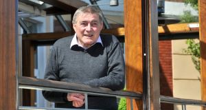 Bobby Tambling relaxes in the sunshine at Carrigaline Court Hotel, Co Cork this week;