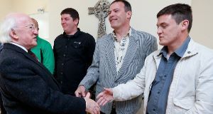 President Michael D Higgins visits Coolmine Therapeutic Community on its 40th anniversary.