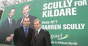Darren Scully with Enda Kenny