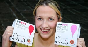 Deirdre Collins,  of  Dee's Wholefood,  which is participating in the Tesco export programme, assisted by Bord Bia.