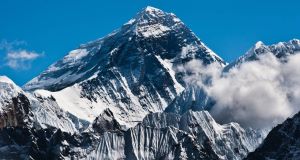 The peak of Everest. Picture: Getty Images