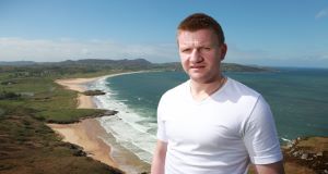 Paddy McConigley relaxes at Warden beach, Fanad in Co Donegal. Picture: Declan Doherty