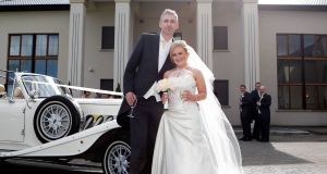 Stacy Higgins and Jamie Hourigan were joined by 190 guests at Ballykisteen Hotel & Golf Resort at Limerick Junction.