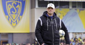 CHINK IN THE ARMOUR? Clermont coach Vern Cotter may be worried about the uncertainty over the fitness of out-half Brock James. Picture: Thierry Zoccolan/AFP/Getty Images 