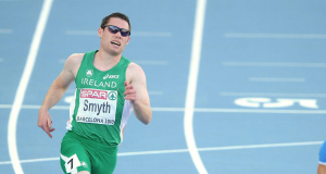 Jason Smyth failed to qualify for the 100m final at the European Athletics Championships tonight. Pic Credit: SPORTSFILE