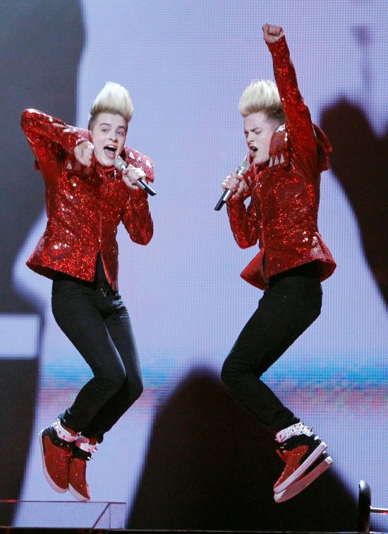She got lipstick da, da, da, da ,da….Catchy and a bit barmy, but not a Eurovision winning entry this year.