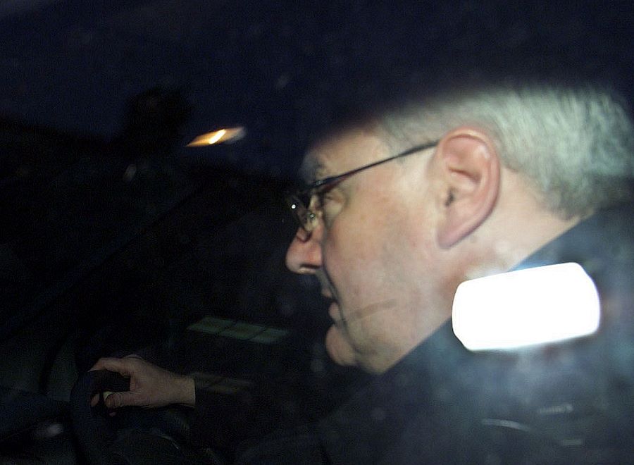 Liam Lawlor TD leaving the Four Courts in Dublin.