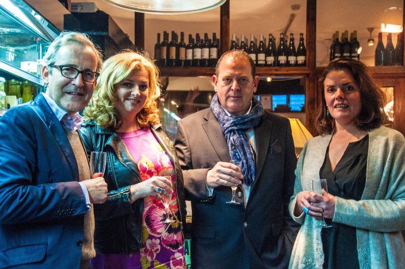 Pictured at the Farmgate in Midleton were Rory O'Connell, Cara O'Sullivan, Dieter Kaegi, and Jennifer O'Connell. Picture: Peter Power