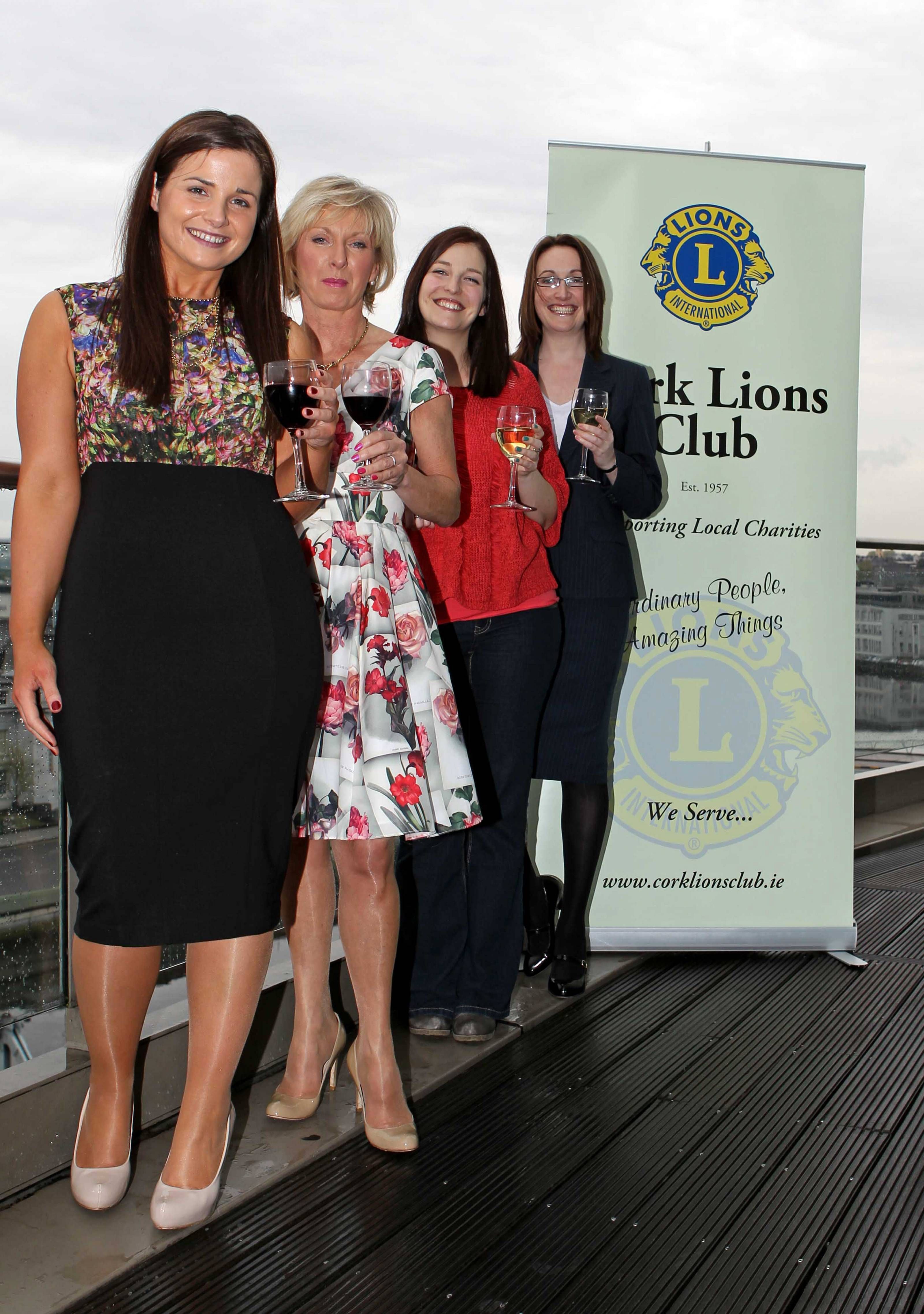 At the launch of the Cork Lions Club's event were Mary Toher, Teresa Dineen, Aoife Crowley and Sian Langly. Picture: Jim Coughlan