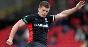 Owen Farrell: England star is tipped to make Warren Gatland's Lions squad this summer.