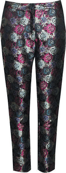 Boohoo boutique 'Una' floral woven trousers, Boohoo.com €40