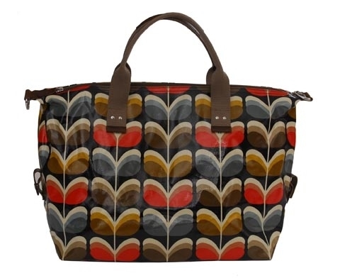 Orla Kiely shadow stem weekend bag, Kilkenny Shop was €209; now €146.30