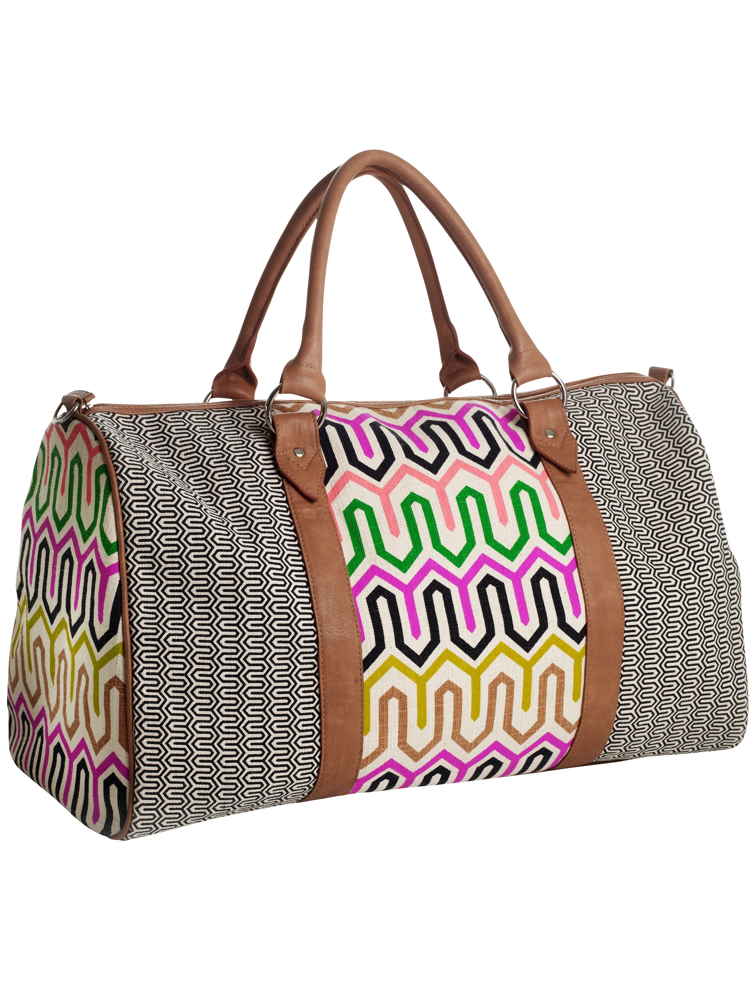 Ethnic print weekend bag, Accessorize €49.90