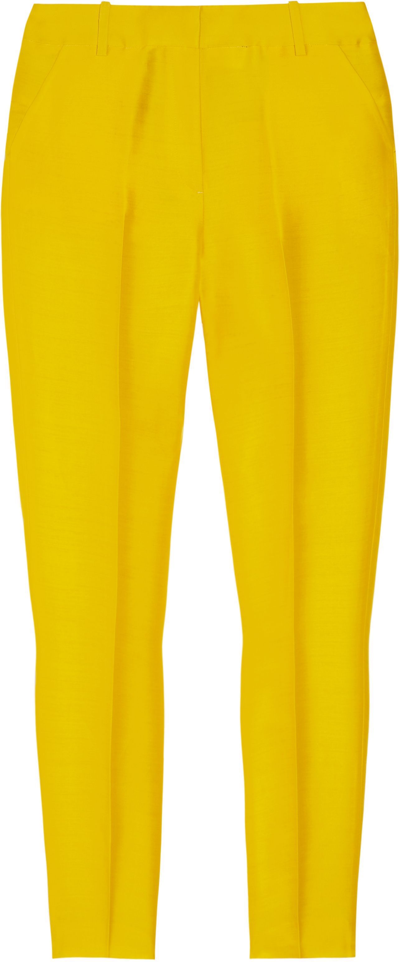J. Crew cropped silk-blend organza pants
