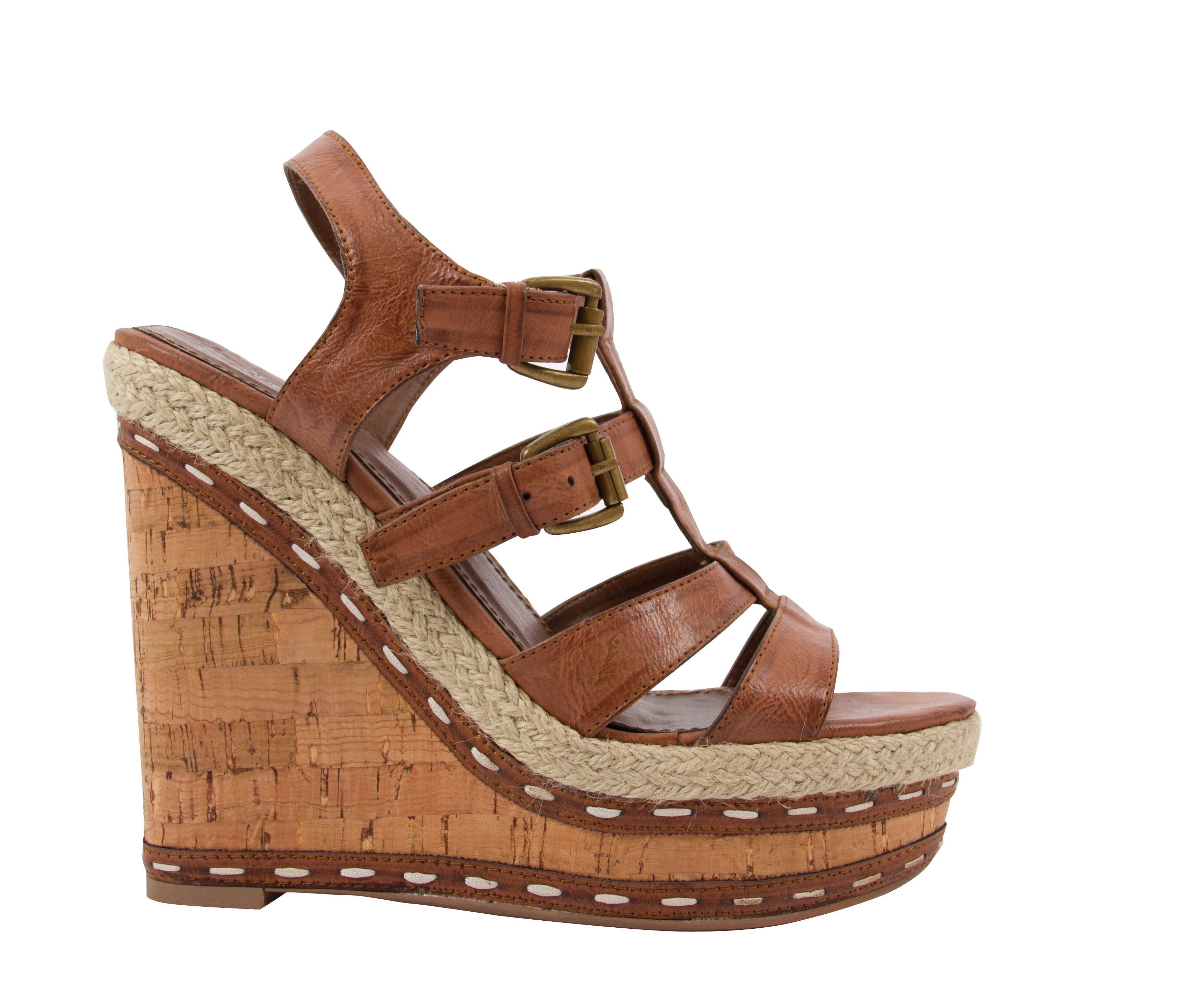 Buckle cork wedges, Dunnes Stores €22